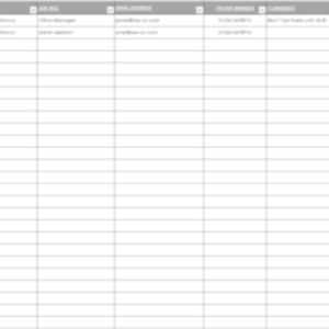 Event Guest List