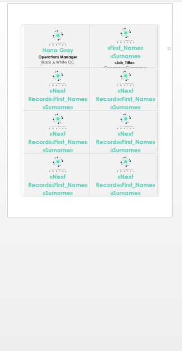 Name Badges – Detailed – Office Management Group