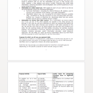 Privacy Policy (Website)