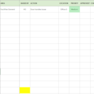 Facilities Task Tracker